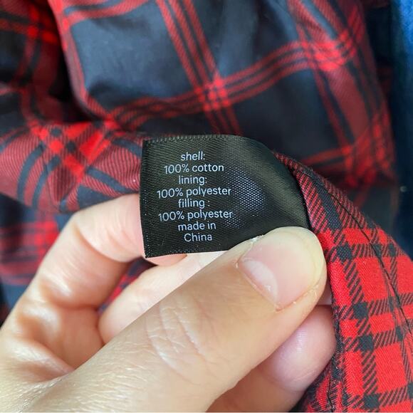 Lane Bryant Quilted Denim Textured Jacket Plus Size 24 - Picture 5 of 8